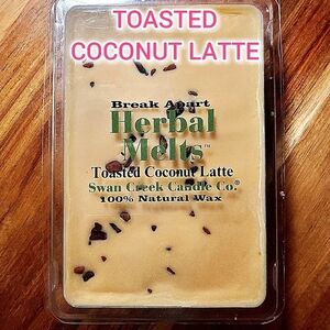 SWAN CREEK CANDLE CO. Break Apart (6) Herbal Melts 100% Natural Wax 5.25 oz NWT